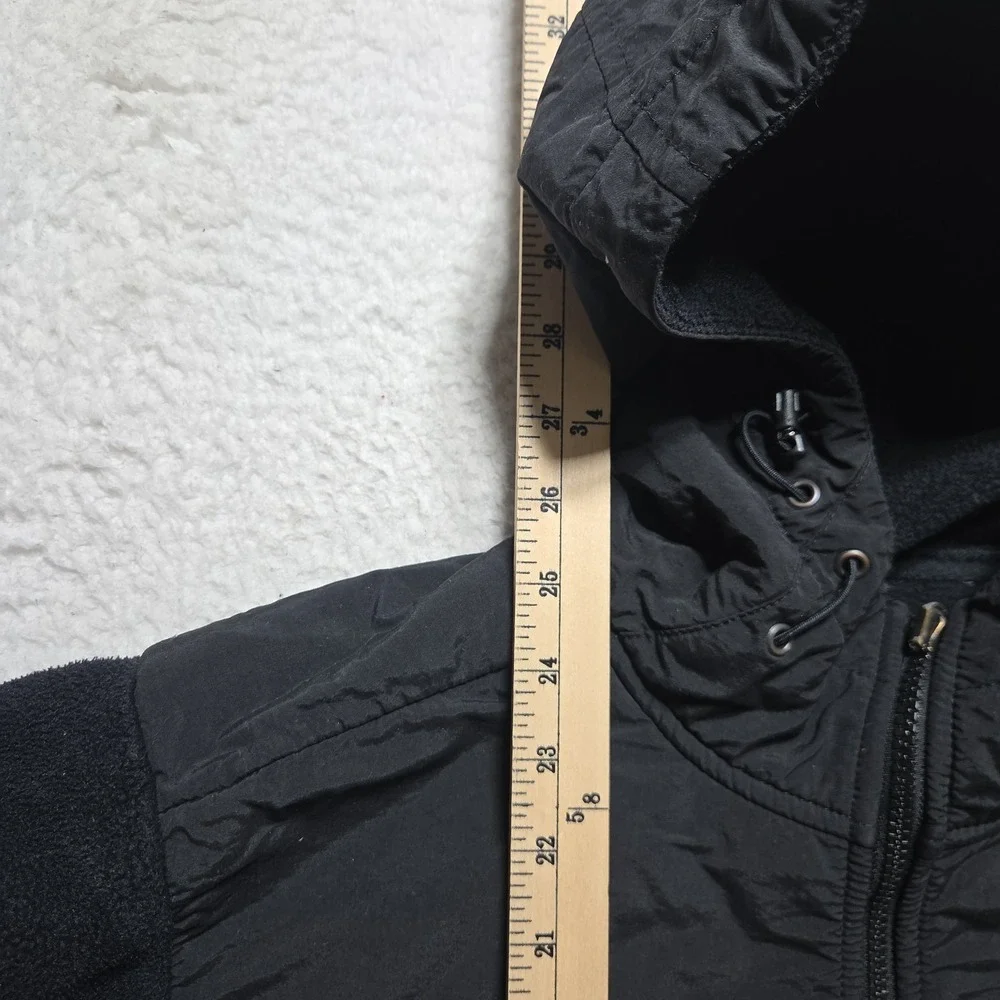 Vintage North Face Denali Fleece Jacket Mens Small  Black Polartec Full Zip